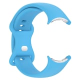 CaseOnn Google Pixel Watch 2 Kordon Esnek Spor Silikon Kayış Mavi