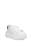 Lufian Marcella Kadın Hakiki Deri Klasik Sneaker Krem 121230031