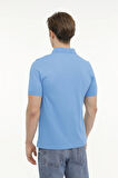 Lumberjack A10149746508010 4M M-Ct953 Basıc P.T-Sh 4Fx Havacı Mavı Erkek Polo T-Shırt