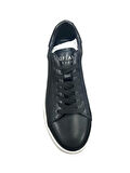Lufian Anton Erkek Hakiki Deri Sneaker Siyah 111230254