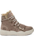 M.P. 242-1876ZN Kadın Sneaker Bot Bej