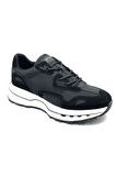 Lufian Graham Sneaker Erkek Deri Ayakkabı Siyah 111230268