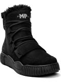 M.P. 242-1876ZN Kadın Sneaker Bot Siyah