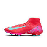 Nike Mercurial Zoom Superfly 10 Acad Fg/Mg Erkek Kırmızı Futbol Krampon FQ1456-800