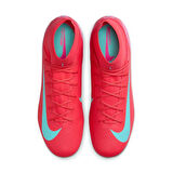Nike Mercurial Zoom Superfly 10 Acad Fg/Mg Erkek Kırmızı Futbol Krampon FQ1456-800