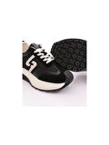 Lufian Marta Bayan Sneaker Ayakkabı Siyah 121230032