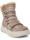 M.P. 242-1876ZN Kadın Sneaker Bot Bej