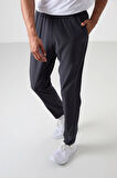 Tommy Life Polyester İnce Yumuşak Comfort Fit Erkek Eşofman Antrasit Alt - 82119