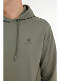 Lumberjack A10181320308010 4W Mb Sn73 Hoodıe 4Pr Hakı Erkek Kapsonlu Sweatshırt