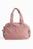 Çok Cepli Kadın Omuz Çantası Orta Boy Günlük HV3030 Pembe