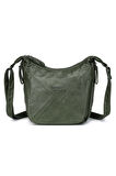 Barcelona Günlük Çapraz Askılı Kadın Postacı Çantası 1896 Yeşil