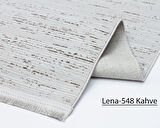Decoser Lena Koleksiyonu Dokuma Halı DH5048 Kahve