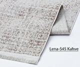 Decoser Lena Koleksiyonu Dokuma Halı DH545 Kahve