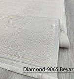 Decoser Diamond Koleksiyonu Dokuma Halı DH9065 Beyaz