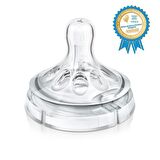 Philips Avent Natural Orta Akış 0 + Ay 2'li Biberon Emziği