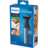 Philips BG3015/15 Kablosuz Islak/Kuru Vücut Tüy Alma Makinesi 