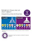 Philips Avent Natural Yavaş Akış 1 + Ay Biberon Emziği
