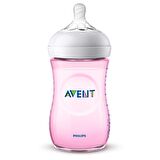 Philips Avent Natural SCF694/17 Tekli Biberon 260 ml (Pembe)