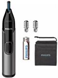 Philips NT3650 3 Başlıklı Kablosuz Islak/Kuru Burun-Kulak Tüy Alma Makinesi 