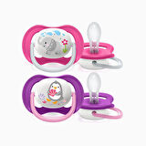 Philips Avent Ultra Air Animals Emzik 6-18 Ay Kız