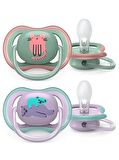 Philips Avent Scf085/18 Ultra Air Emzik 6-18 Ay 2'li Kız