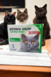 Girist Derma Drop Kedi ve Köpekler İçin Etkili Doğal Bit Pire ve Kene Damlası 5x1 Ml