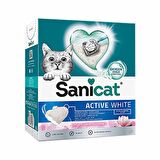 Sanicat Active White Lotus Flower Topaklanan Kedi Kumu 6 lt