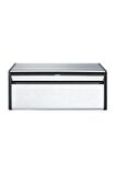 Brabantia Brıllıant Steel Köşeli Ekmek Kutusu Siyah Çerçeveli