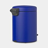 Brabantia Çöp Kutusu 5 litre Newicon Pedallı Mineral Powerful Blue   206849