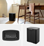 Brabantia Bo Mat Siyah Çöp Kutusu 12lt 