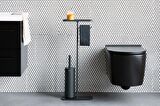 Brabantia Standlı Organizer Ayaklı Tuvalet Kağıtlık + Tuvalet Fırçası Mindset Mineral Koyu Gri 303043