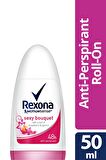 Rexona Sexy Bouquet Antiperspirant Ter Önleyici Kadın Roll-On Deodorant 50 ml