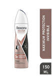 Rexona Maximum Protection Invisible Sprey Deodorant 150 Ml