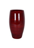 Cresta Seramik Derin Kırmızı Saksı 20*30cm