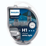 Philips Diamond Vision H1 Beyaz Ampul 12258DVS2 - 2'li Ampul