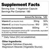 Cranberry 500 mg 180 Kapsül