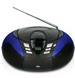 LENCO SCD-37 USB Mavi - Taşınabilir FM Radyo CD'si ve USB oynatıcı - Mavi