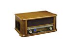 Lenco TCD-2550 Retro USBli Radyolu CD Kasetli Pikap Plak Çalar
