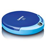 Lenco Taşınabilir CD Çalar Discman Şarj Özellikli Mavi CD-011 BU