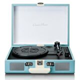 Lenco Classic Phono TT-110 Mavi Hoparlörlü Bluetoothlu Pikap Plak Çalar