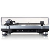 L-3809ME Turntable - Direct Drive, USB Metalik Mavi Pikap