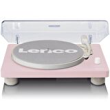 Lenco LS-50 Pembe Dahili Hoparlörlü Pikap