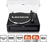 Lenco LS-430BK 4 DAHİLİ HOPARLÖRLÜ BLUETOOTHLU PİKAP PLAK ÇALAR SİYAH
