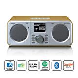 Lenco DIR-141WD Internet Radyo DAB+ Bluetooth Kumandalı Spotify Connect Ahşap