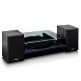 LENCO LS-301BK BLUETOOTHLU HOPARLÖRLÜ PLAK ÇALAR PİKAP SİYAH