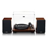Lenco LS-600 Ahşap Bluetoothlu Pikap Plak Çalar 