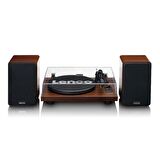 Lenco LS-600 Ahşap Bluetoothlu Pikap Plak Çalar 