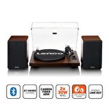 Lenco LS-600 Ahşap Bluetoothlu Pikap Plak Çalar 