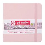 Talens Art Creation Sketch Book 12x12cm 140g 80 Yp Pastel Pembe