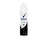 Rexona Invisible Black + White Antiperspirant Kadın Sprey Deodorant 150 ML